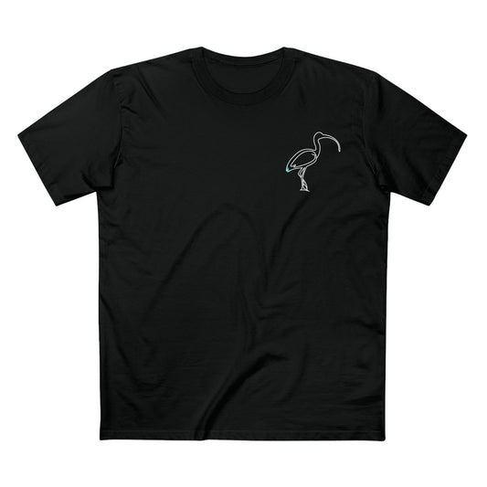 Bin Chicken Crew Shirt - Black