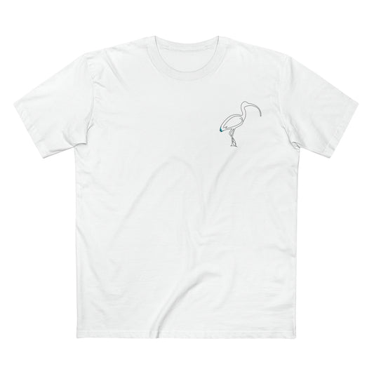 Bin Chicken Crew Shirt - White